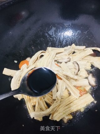 腐竹焖香菇的做法步骤：10