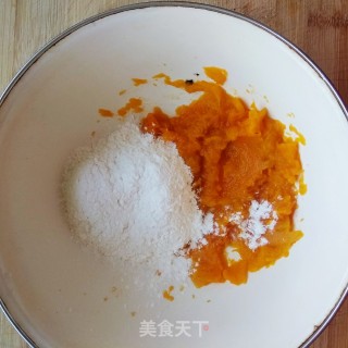 南瓜糖心饼的做法步骤：4