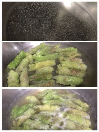 白菜猪肉卷的做法步骤：4