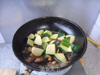 鸡腿炖吊瓜的做法步骤：8