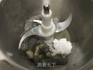 自制虾滑的做法步骤：2
