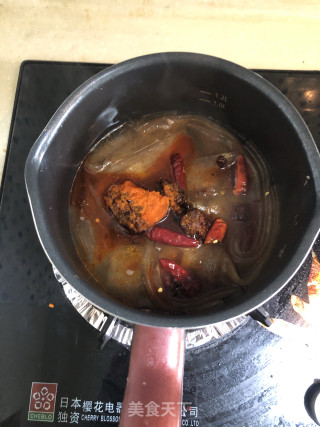 酸辣火锅粉的做法步骤：3