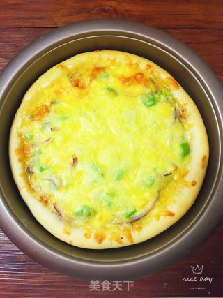 风情牛肉披萨的做法步骤：11