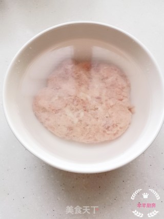鹌鹑蛋肉饼汤的做法步骤：5