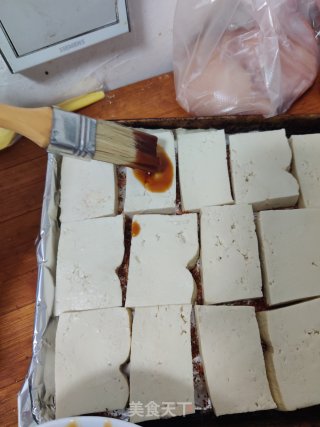 铁板豆腐（无油版）的做法步骤：5