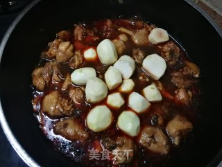 竽头炖鸡腿的做法步骤：13