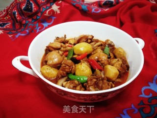 竽头炖鸡腿的做法步骤：18