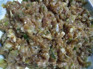 大葱猪肉水饺的做法步骤：5