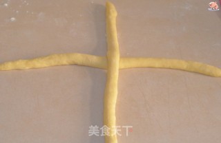 砂糖麻花面包的做法步骤：8