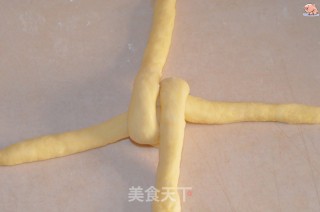 砂糖麻花面包的做法步骤：10