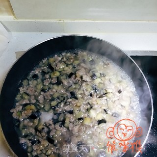 肉末茄丁卤面的做法步骤：7