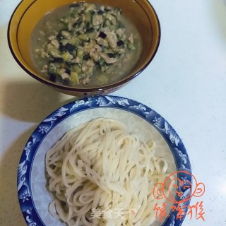 肉末茄丁卤面的做法步骤：12