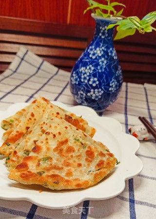半烫面葱花饼的做法步骤：20