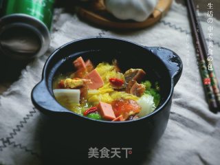 上汤娃娃菜的做法步骤：10