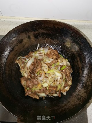 老北京葱爆羊肉的做法步骤：6