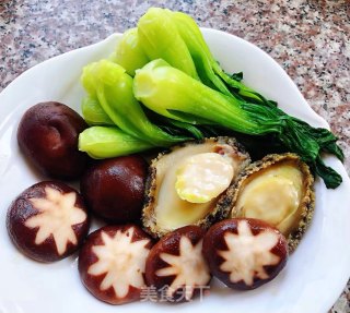 鲍鱼时蔬面#热汤面#的做法步骤：6