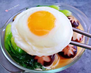 鲍鱼时蔬面#热汤面#的做法步骤：14