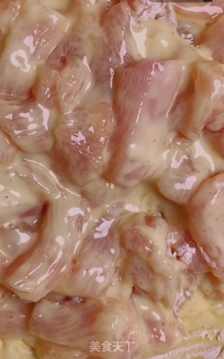 糖醋里脊（鸡肉版）的做法步骤：5