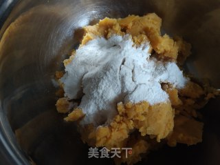 红薯豆沙饼的做法步骤：2