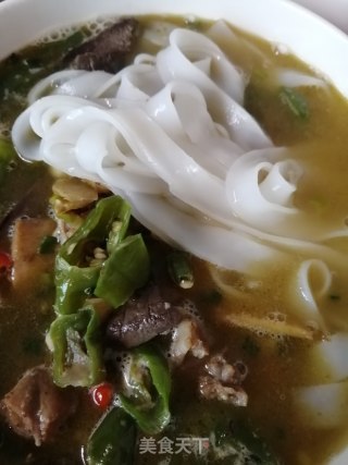 剩菜河粉的做法步骤：9