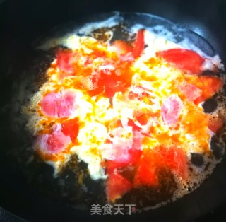 香菜柿子鸡蛋汤的做法的做法步骤：7