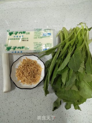 小白菜豆腐汤的做法步骤：1