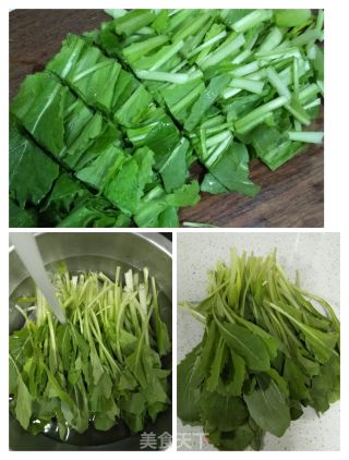 小白菜豆腐汤的做法步骤：2