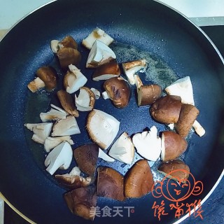 香菇油菜的做法步骤：8