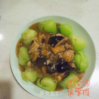 香菇油菜的做法步骤：13