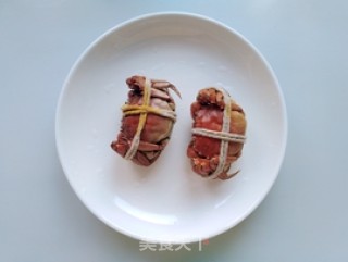 蟹粉鸡蛋包的做法步骤：2