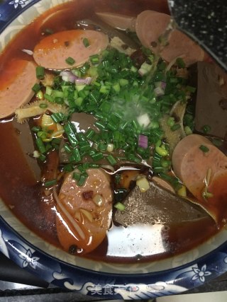 毛血旺（简易版）的做法步骤：15