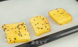 芝麻香烤吐司条的做法步骤：4