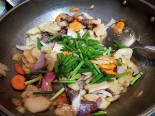 腊肉炒洋姜的做法步骤：13