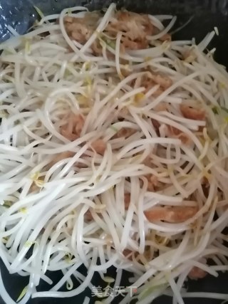 面筋豆芽的做法步骤：5