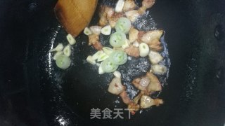炒乌白菜的做法步骤：5