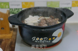 鲜菌菇老鸭汤的做法步骤：5