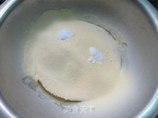白芝麻玉米粉酥饼的做法步骤：5