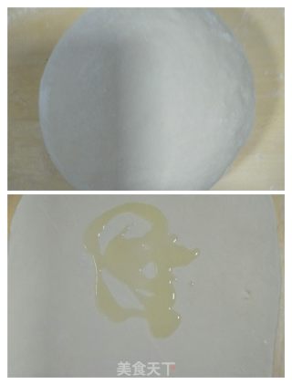 烫面层饼的做法步骤：1