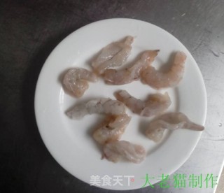虾仁烧三素的做法步骤：1
