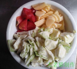 虾仁烧三素的做法步骤：3