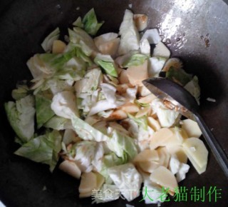 虾仁烧三素的做法步骤：5