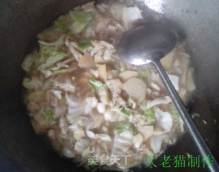 虾仁烧三素的做法步骤：7