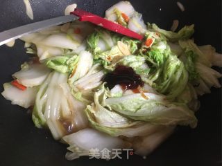 酸辣大白菜的做法步骤：7