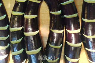 麒麟茄子——茄软肉香，比红烧茄子还好吃的做法步骤：3
