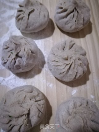 杂粮素包的做法步骤：6