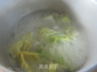 鹌鹑蛋娃娃菜肉骨汤的做法步骤：9
