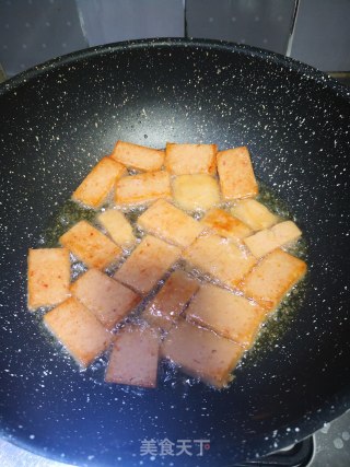 ＃暖身美食＃白菜午餐肉炖豆腐的做法步骤：9