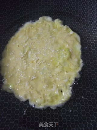 鸡蛋饼的做法步骤：4