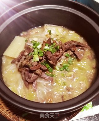 羊杂煲的做法步骤：4
