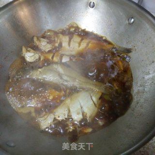 红烧偏口鱼的做法步骤：9